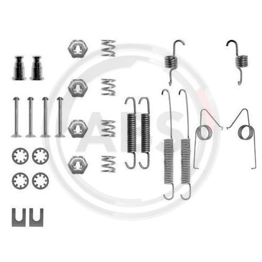 0614Q - Accessory Kit, brake shoes 