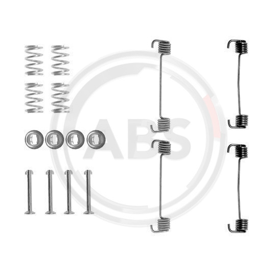 0619Q - Accessory Kit, parking brake shoes 