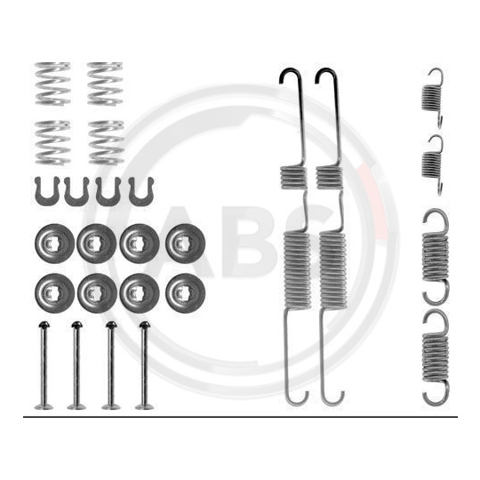 0643Q - Accessory Kit, brake shoes 