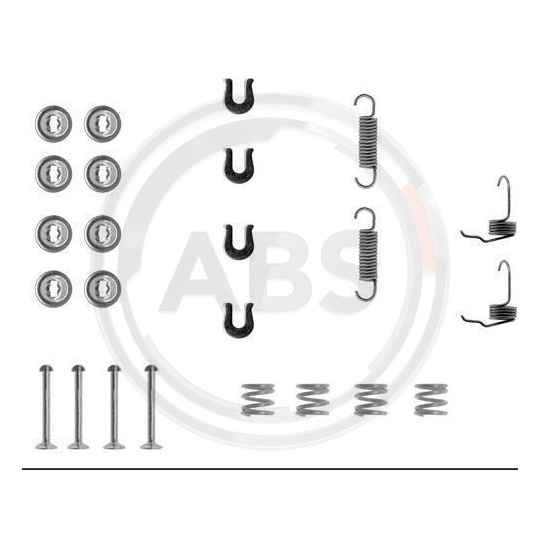 0655Q - Accessory Kit, brake shoes 