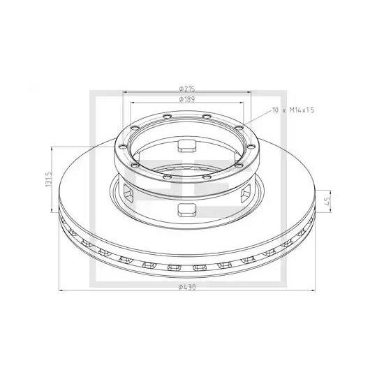 066.803-10A - Bromsskiva 