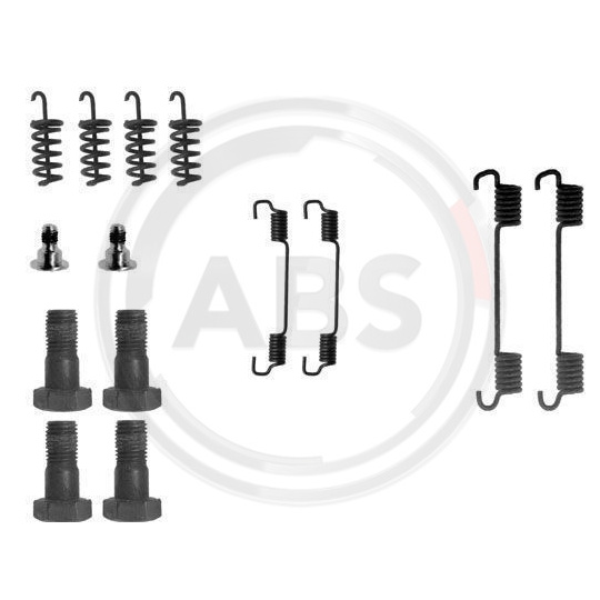 0716Q - Accessory Kit, parking brake shoes 