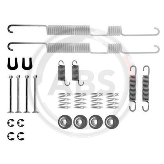 0730Q - Accessory Kit, brake shoes 