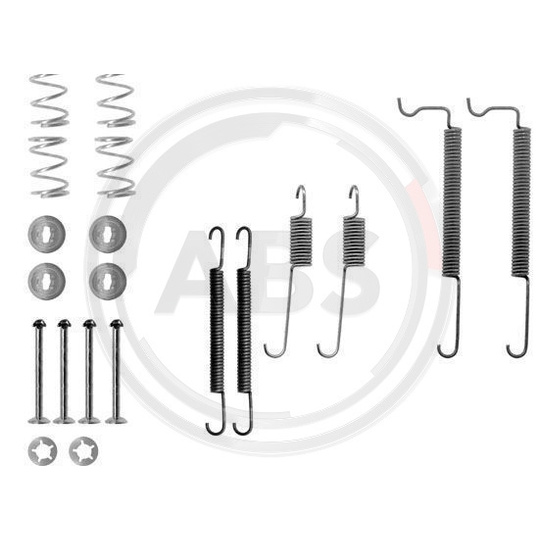 0744Q - Accessory Kit, brake shoes 