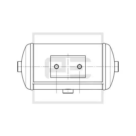 076.471-00A - Air Tank, compressed-air system 