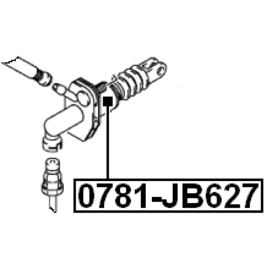 0781-JB627 - Master Cylinder, clutch 