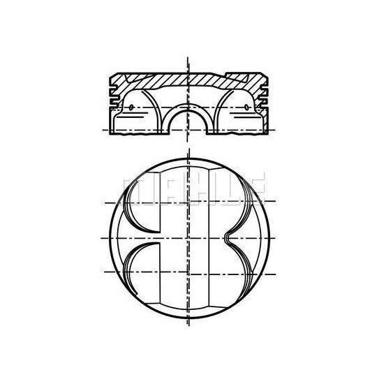 081 PI 00111 000 - Piston 