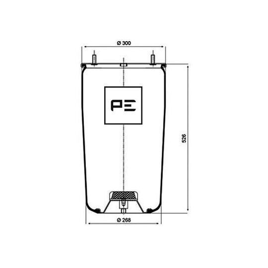 084.059-71A - Boot, air suspension 