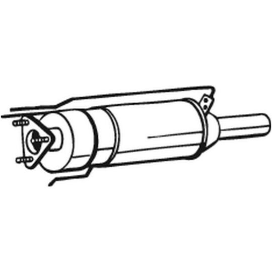095-205 - Soot/Particulate Filter, exhaust system 