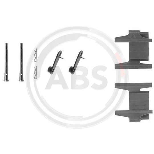 1142Q - Accessory Kit, disc brake pad 