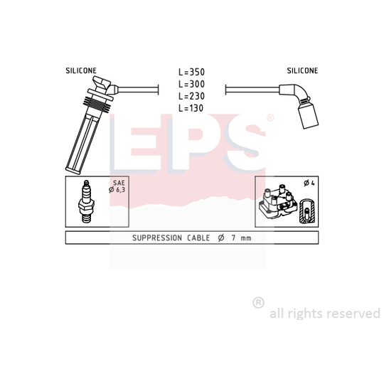 1.499.249 - Ignition Cable Kit 