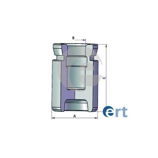 151452-C - Piston, brake caliper 