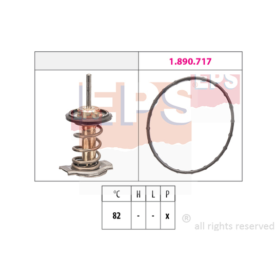 1.880.937 - Thermostat, coolant 