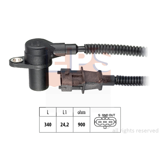 1.953.753 - Pulse Sensor, flywheel 