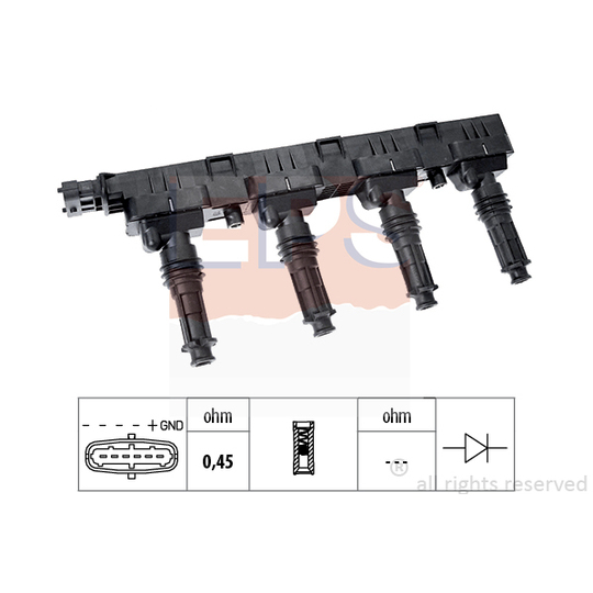 1.970.400 - Ignition coil 