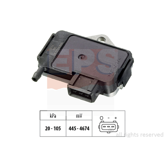 1.993.015 - Air Pressure Sensor, height adaptation 