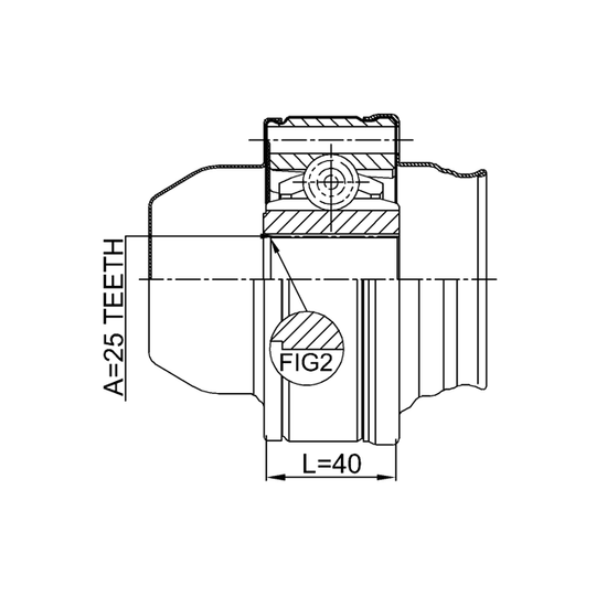 2011-GRCHSHAF - Joint, propshaft 