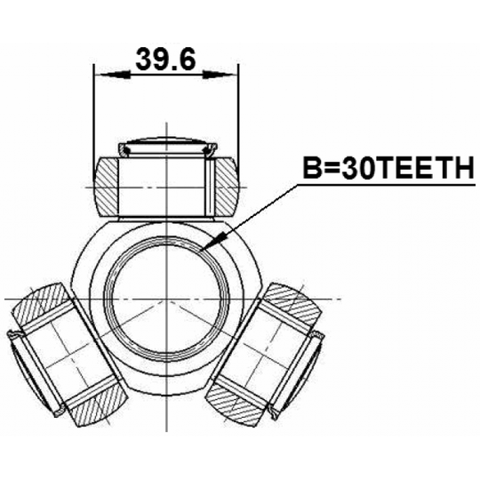 2016-MAG - Tripod Hub, Drive shaft 