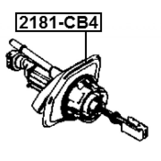 2181-CB4 - Master Cylinder, clutch 