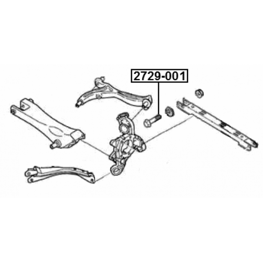 2729-001 - Camber Correction Screw 