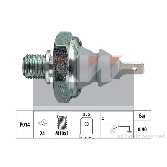 500 095 - Oil Pressure Switch 