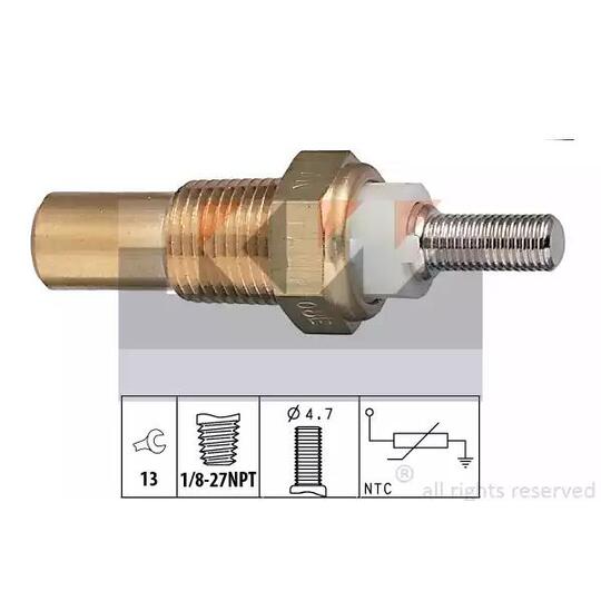 530 010 - Sensor, coolant temperature 