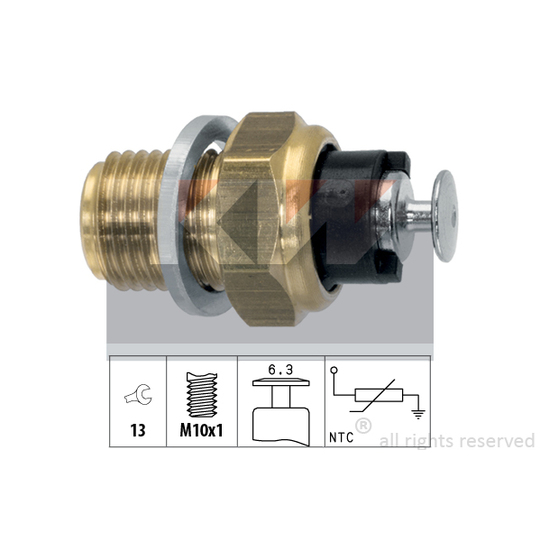 530 093 - Sensor, oljetemperatur 