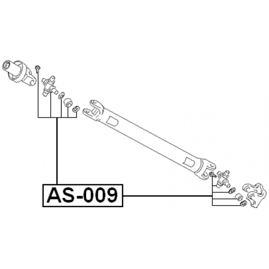 AS-009 - Joint, propshaft 