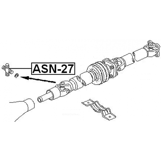 ASN-27 - Joint, propshaft 