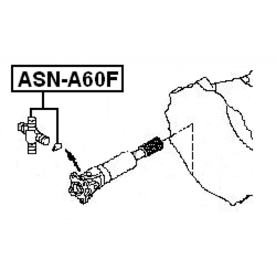 ASN-A60F - Liigend, pikivõll 