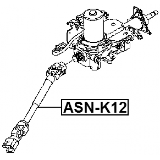 ASN-K12 - Ohjausakseli 