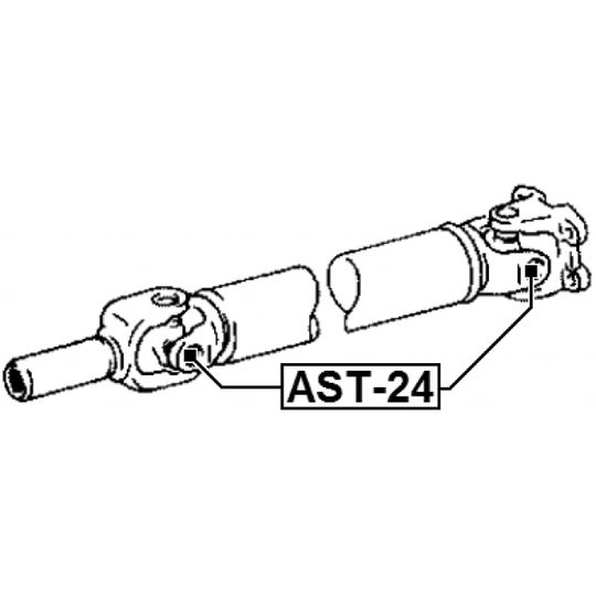 AST-24 - Joint, propshaft 
