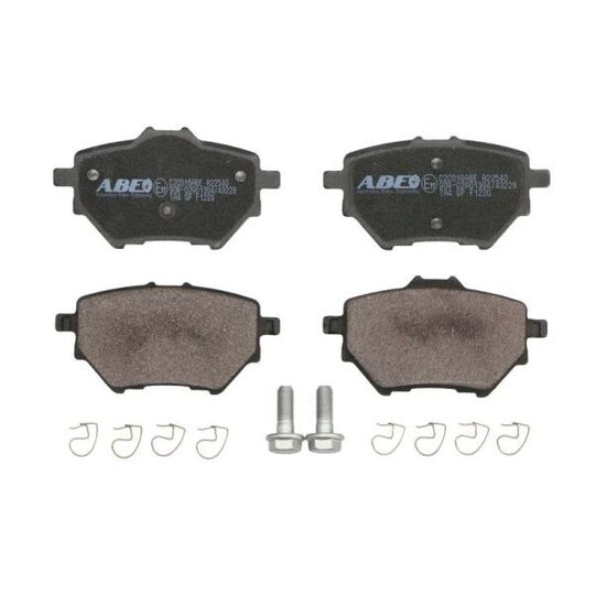 C2C016ABE - Brake Pad Set, disc brake 