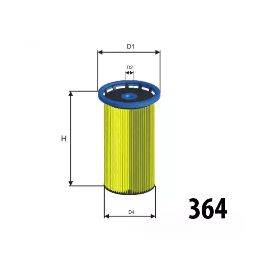 F134 - Fuel filter 