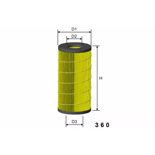 L414 - Oil filter 
