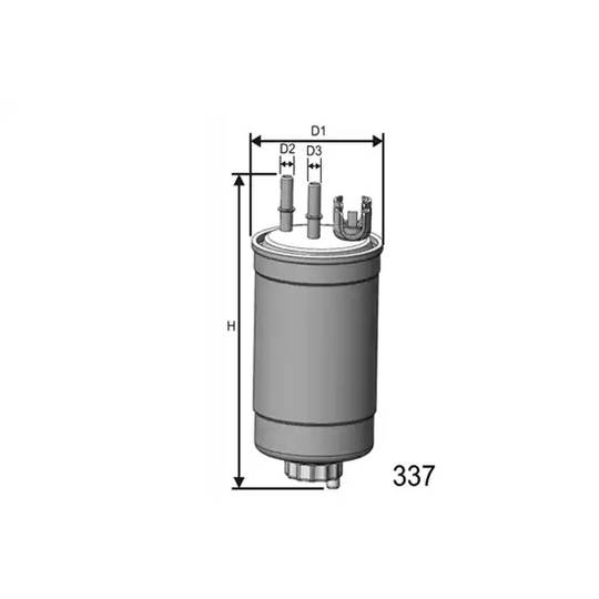 M572 - Polttoainesuodatin 