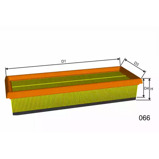 P558A - Air filter 