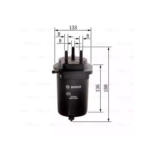 F 026 402 080 - Fuel filter 