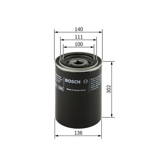 F 026 407 056 - Oil filter 