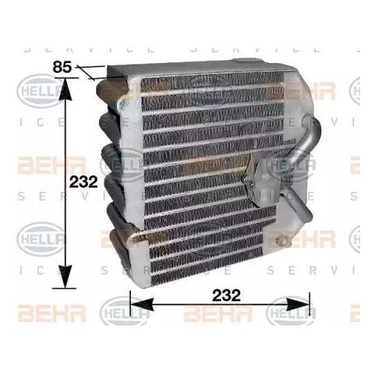 8FV 351 210-361 - Evaporator, air conditioning 