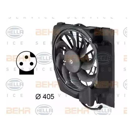 8EW 009 158-711 - Fan, radiator 