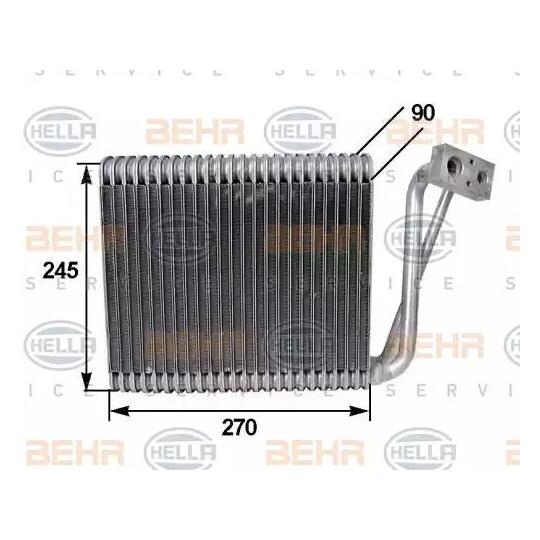 8FV 351 210-261 - Evaporator, air conditioning 