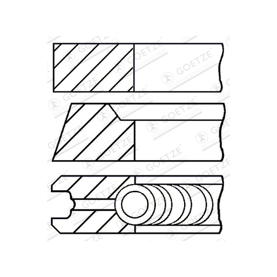 08-431800-00 - Piston Ring Kit 