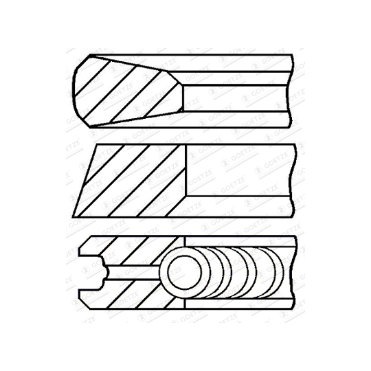 08-437500-00 - Piston Ring Kit 