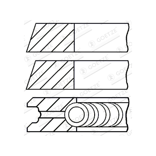 08-523707-00 - Piston Ring Kit 