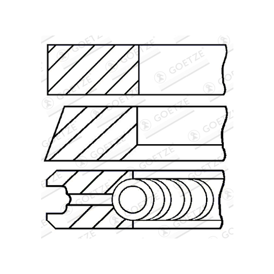 08-524211-00 - Piston Ring Kit 