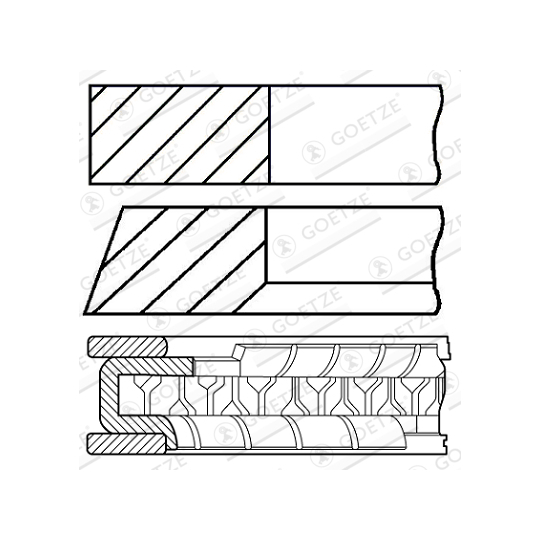 08-524500-00 - Piston Ring Kit 