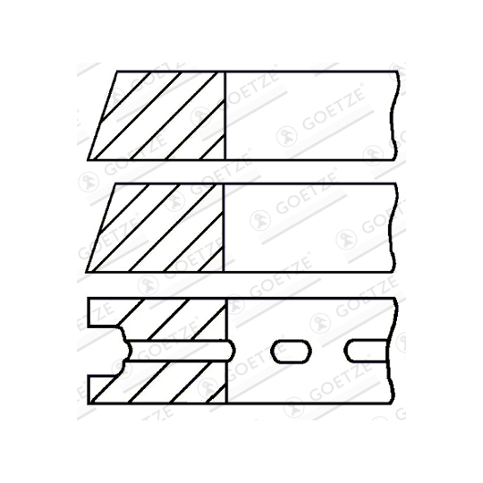 08-525407-00 - Piston Ring Kit 