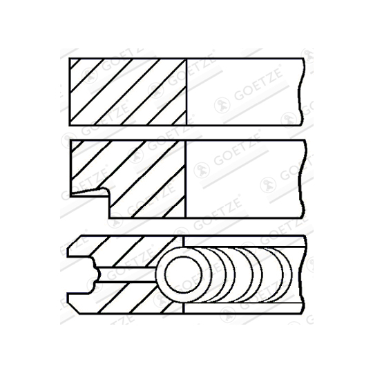 08-525700-00 - Piston Ring Kit 