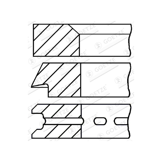 08-527200-00 - Piston Ring Kit 